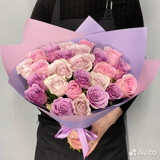 Цветы розы и букеты с доставкой 24