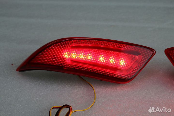 Camry 55 LED Фонари в задний бампер катафоты G8EH8