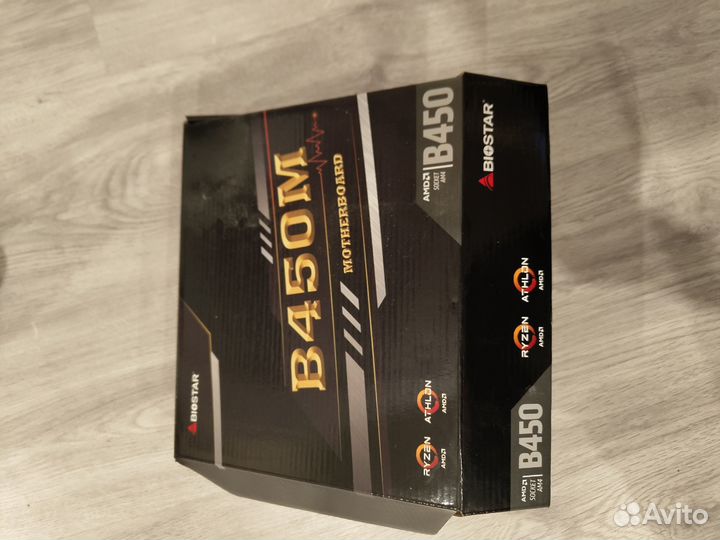 Материнская плата AM4 Biostar B450MH Ver. 6.3