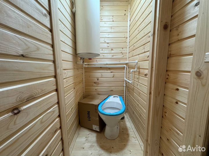 Готовая баня из бруса в наличии под ключ