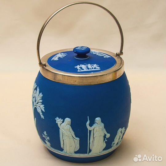 Бисквитница - Сахарница Фарфор Tunstall, Англия