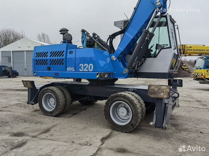 Грейферный погрузчик (перегружатель) FUCHS MHL 320, 2013