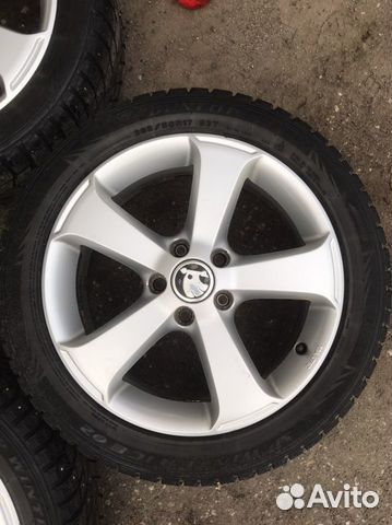 R17 Dunlop SP Winter Ice 02 205/50, PCD 5x112 DIA 57.1