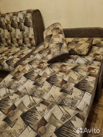 Диван кровать бу, аккордион (спал.место 1*1,9м)