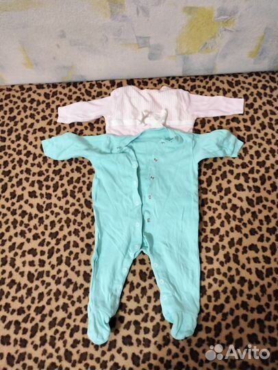 Детские вещи пакетом от 0 до 6 месяцев