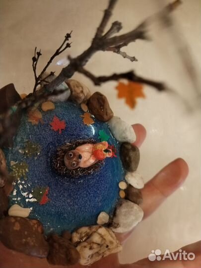 Подарок, сувенир микромир/флорариум/водопад