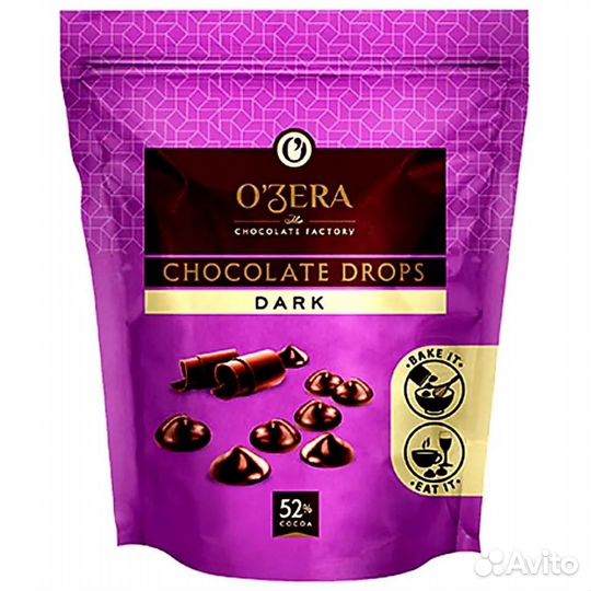 Шоколад темный OZera Dark drops