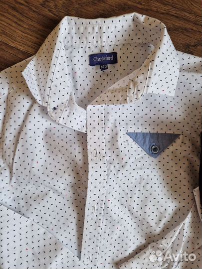 Рубашки,куртка, джинсы, лонгслив р-р 140