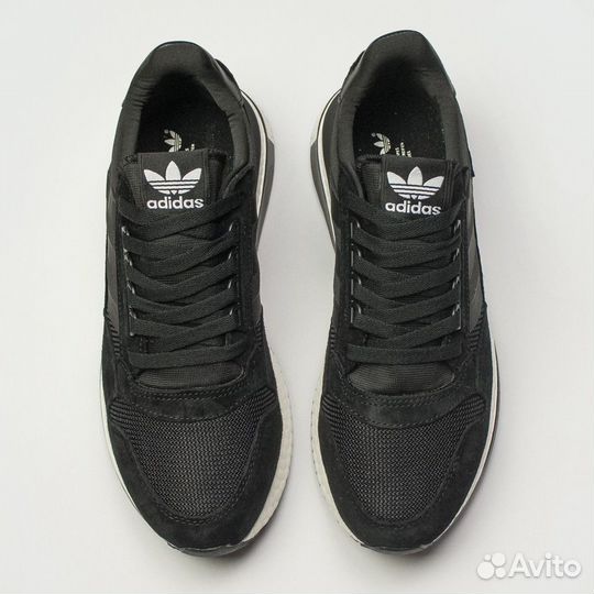 Кроссовки Adidas ZX 500 Boost Black / White new