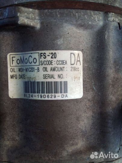 Компрессор кондиционера ford explorer 4