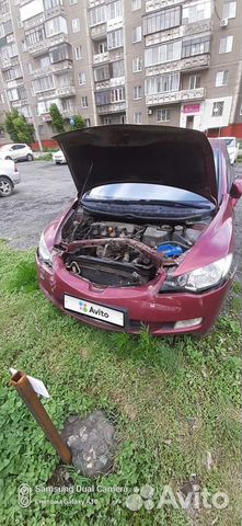 Honda Civic 1.8 AT, 2007, битый, 170 000 км