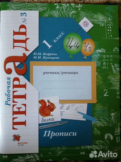 Рабочие тетради 1 класс Виноградова 21 век