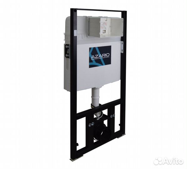 Инсталляция с унитазом Azario Teramo чёрная