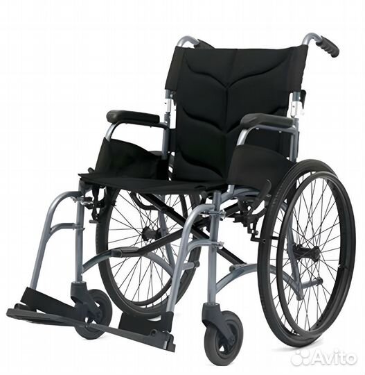 Кресло-коляска инвалидная алюминиевая, облегченная