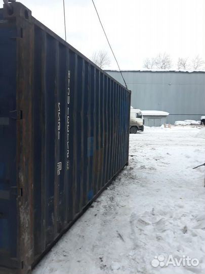 Высокий морской контейнер 40 фт