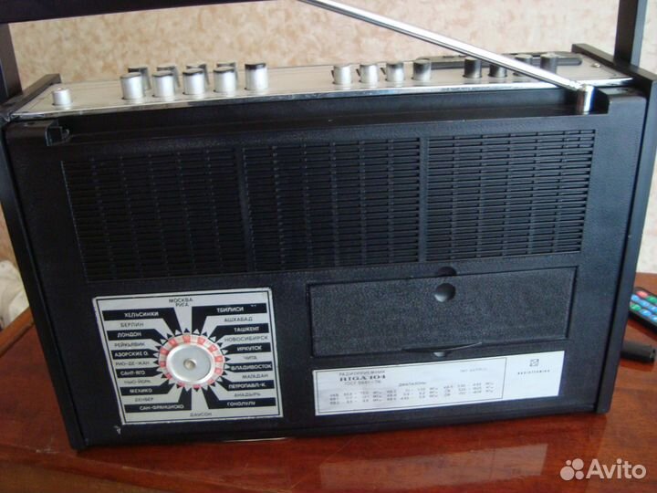 Музыкальный центр рига-104 с FM и мультиплеером