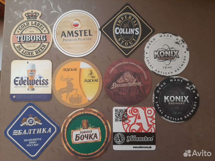 Бирдекели,бирматы,подставки под стаканы с пивом,ча