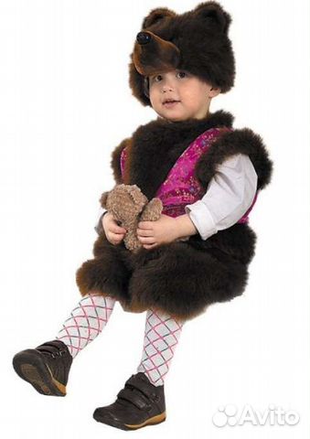 Костюм медведя детский на прокат или на продажу