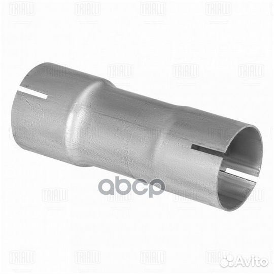 Соед. труб глушителя алюм. под хомут d50/d55