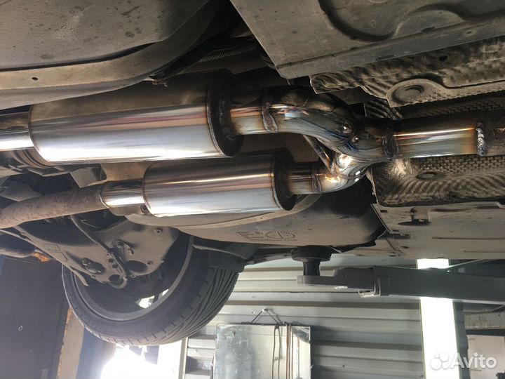 Замена резонатора Audi A3 2016-2020