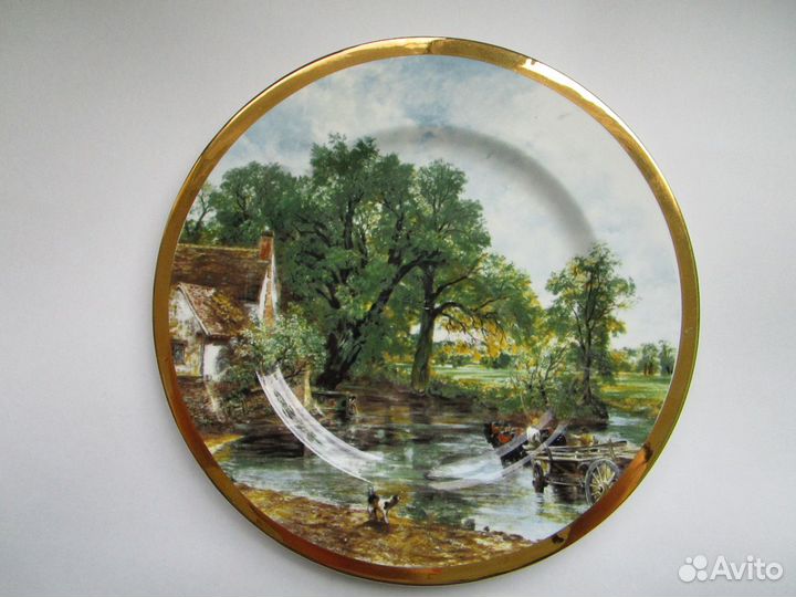 Декоративная тарелка john constable England