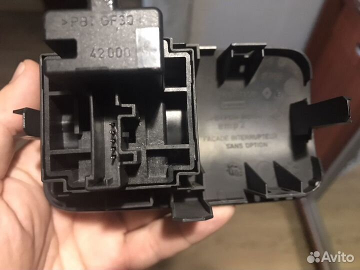 Кнопка корректора фар и освещения Renault