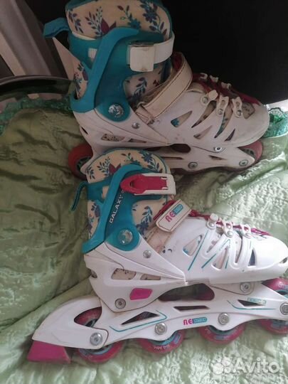 Ролики раздвижные 32-35 размер