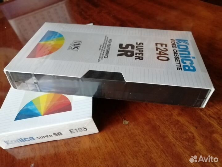 Видеокассета новая Konica super SR