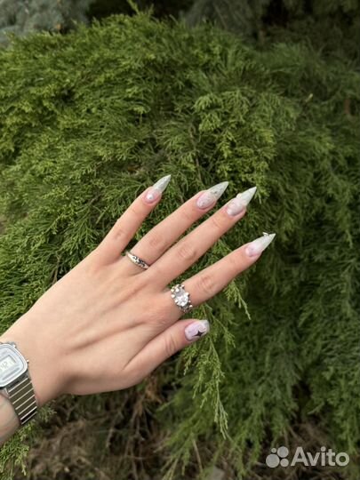 Крейзи маникюр наращивание маникюр с дизайном