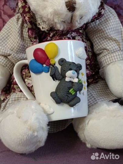 Кружка подарок на день рождения ручной работы