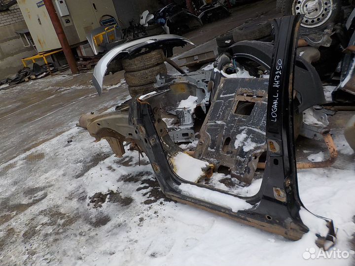 Боковина кузова renault logan