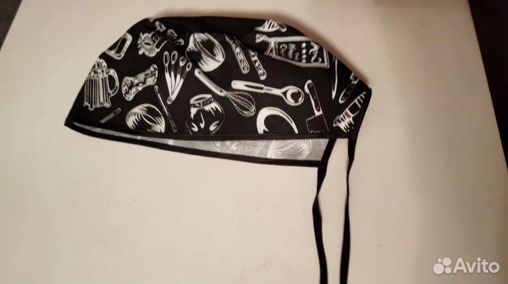 Кухонный фартук и шапочка