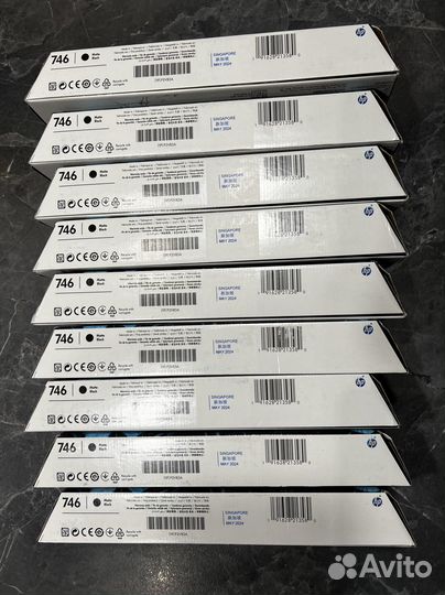 Картридж HP 746 Matte Black (P2V83A) 300ml