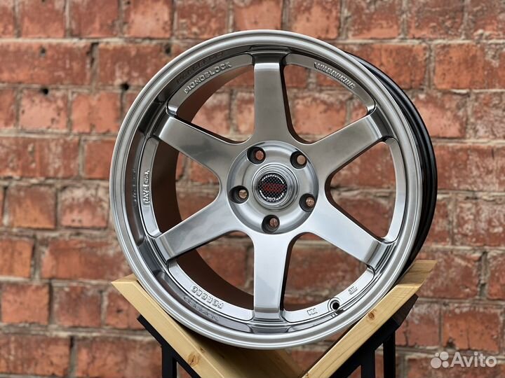 Диски разноширокие для BMW r18 Rays Te37 5x120