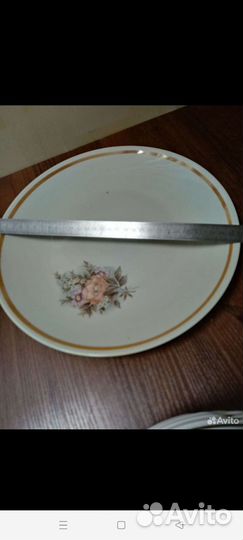 Блюдо большое СССР для холодных и горячих блюд