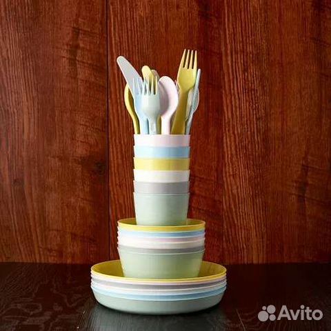 Детская посуда/ посуда для пикника IKEA kalas