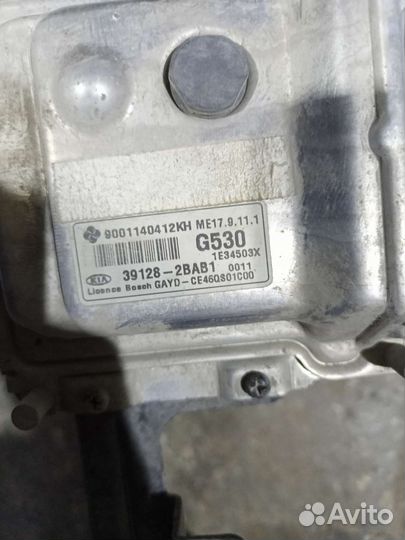 Блок управления двигателем kia cerato 3 G4FG АКПП