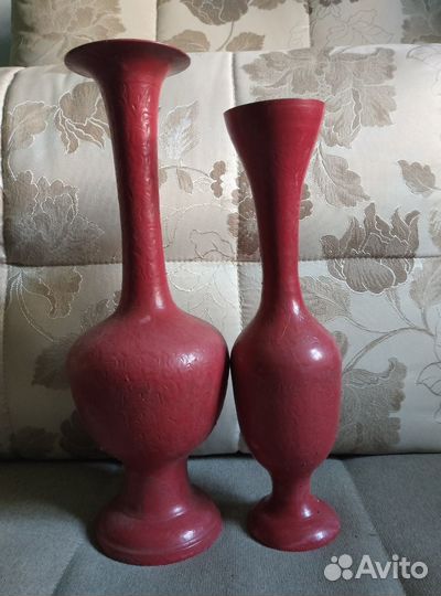 Металлические вазы СССР