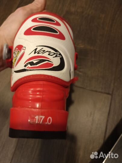 Горные лыжи и ботинки детские