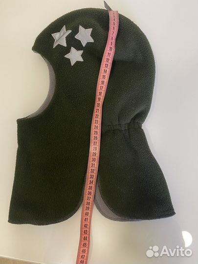 Шапка шлем на мальчика зимний