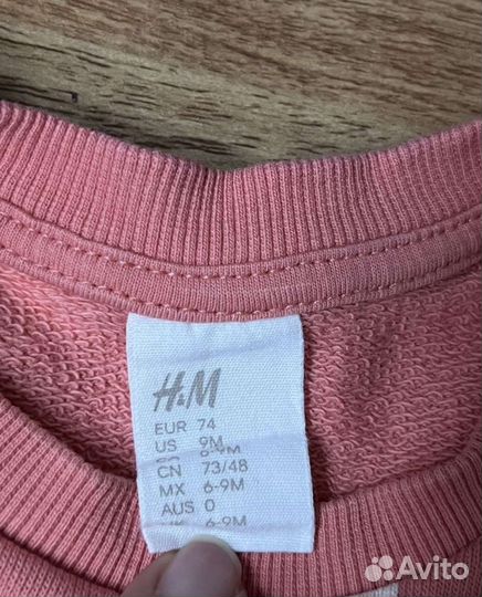 Костюм для девочки H&M 74 см