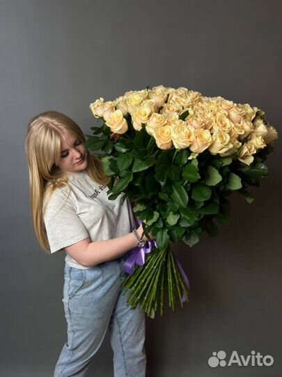 Цветы с доставкой, розы свежие