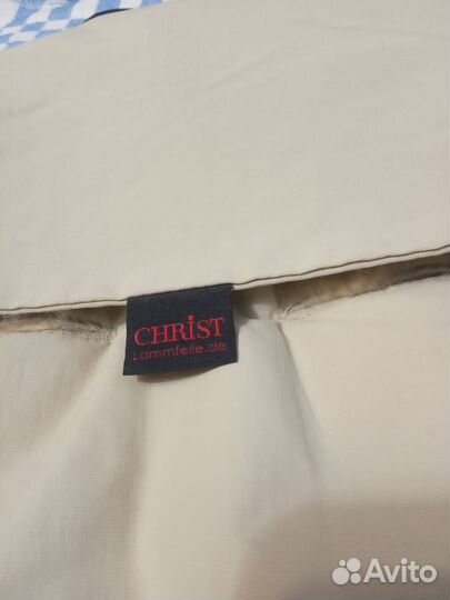 Меховой конверт в коляску овчина