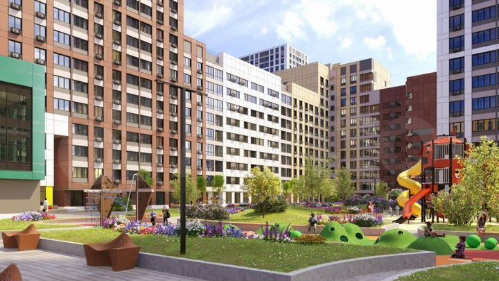 2-к. квартира, 52,5 м², 4/13 эт.