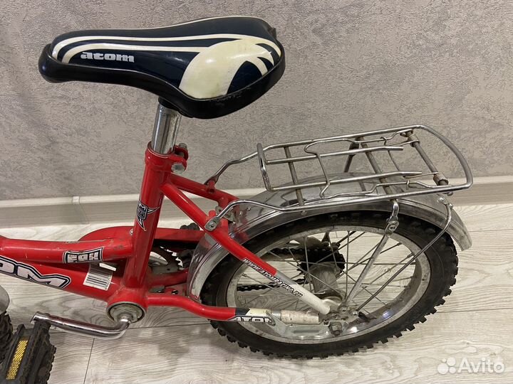 Детский велосипед 16 atom fox