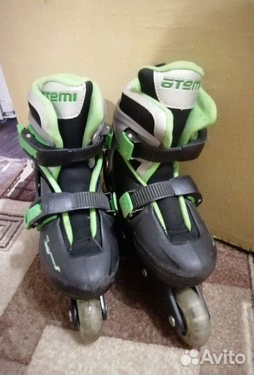 Роликовые коньки детские раздвижные