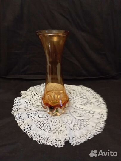 Ваза для цветов хрусталь СССР