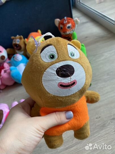 Мягкие игрушки из автомата хватайка