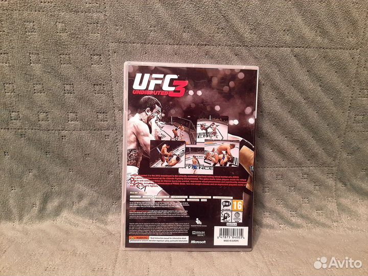 UFC 3 на Xbox 360