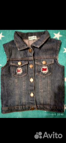 Безрукавка на девочку